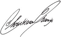 Christian signature